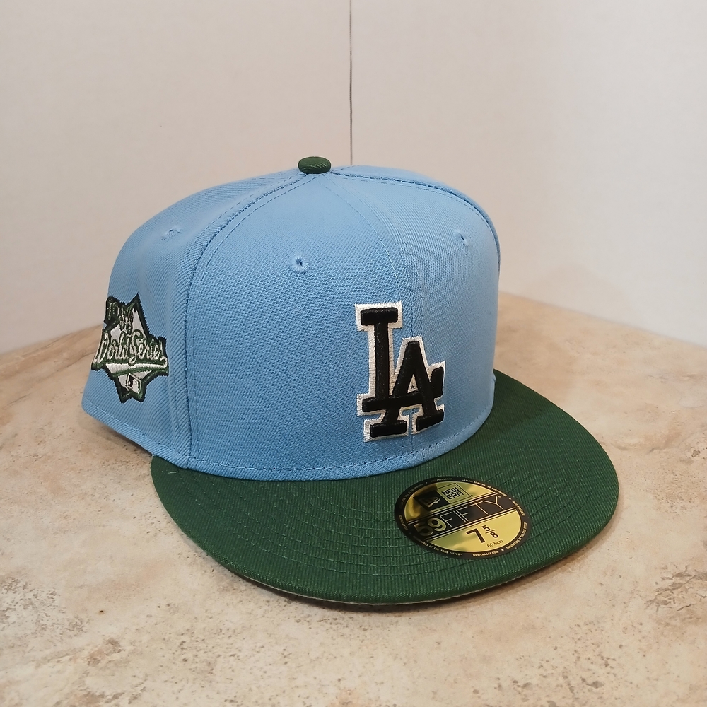 New Era Mens Los Angeles Dodgers 1988 World Series 59FIFTY Fitted Hat 7 5/8